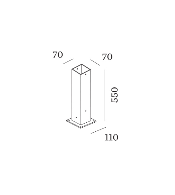 Wever & Ducre - Linus Pole 550 Q - KOOT