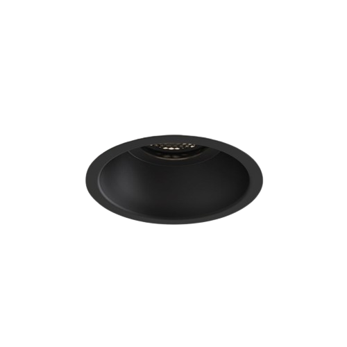 Astro - Minima Slimline Round Fixed Fire-Rated Spot / Plafondlamp - KOOT