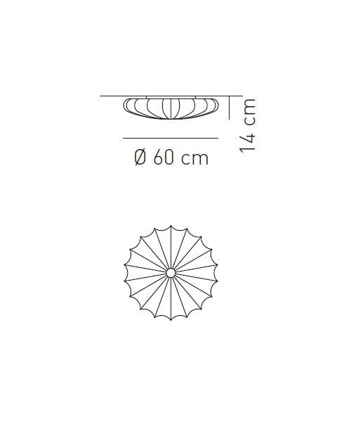 Axo - Muse Wandlamp/Plafondlamp - KOOT