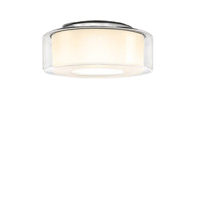 Serien - CURLING Ceiling L plafondlamp glas - KOOT