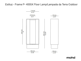Estiluz - Frame Vloerlamp - KOOT