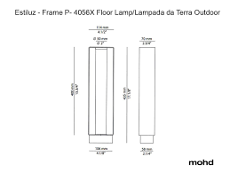 Estiluz - Frame Vloerlamp - KOOT
