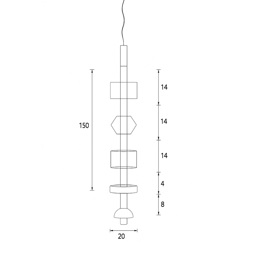 Martinelli Luce - Infinita Hanglamp