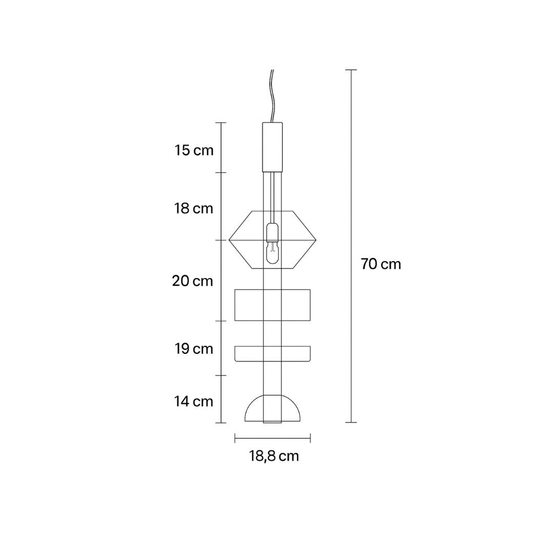 Martinelli Luce - Infinita Hanglamp