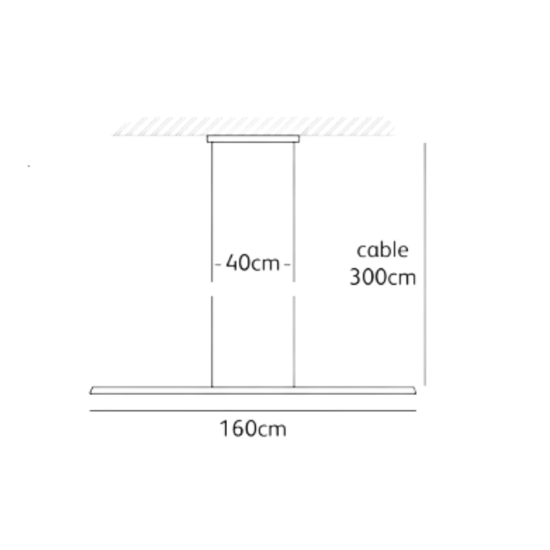 Jacco Maris - Keep It Straight 160 Hanglamp