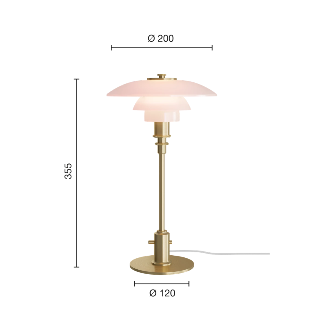 Louis Poulsen - PH 2/1 tafellamp