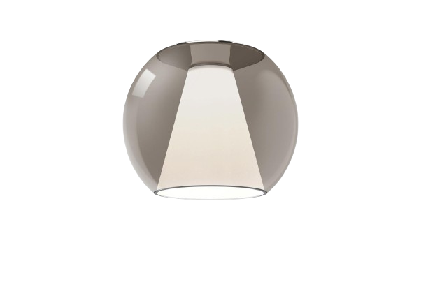 Serien - DRAFT Ceiling S with reflector plafondlamp glas - KOOT