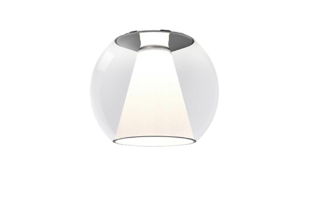 Serien - DRAFT Ceiling M with reflector plafondlamp glas - KOOT