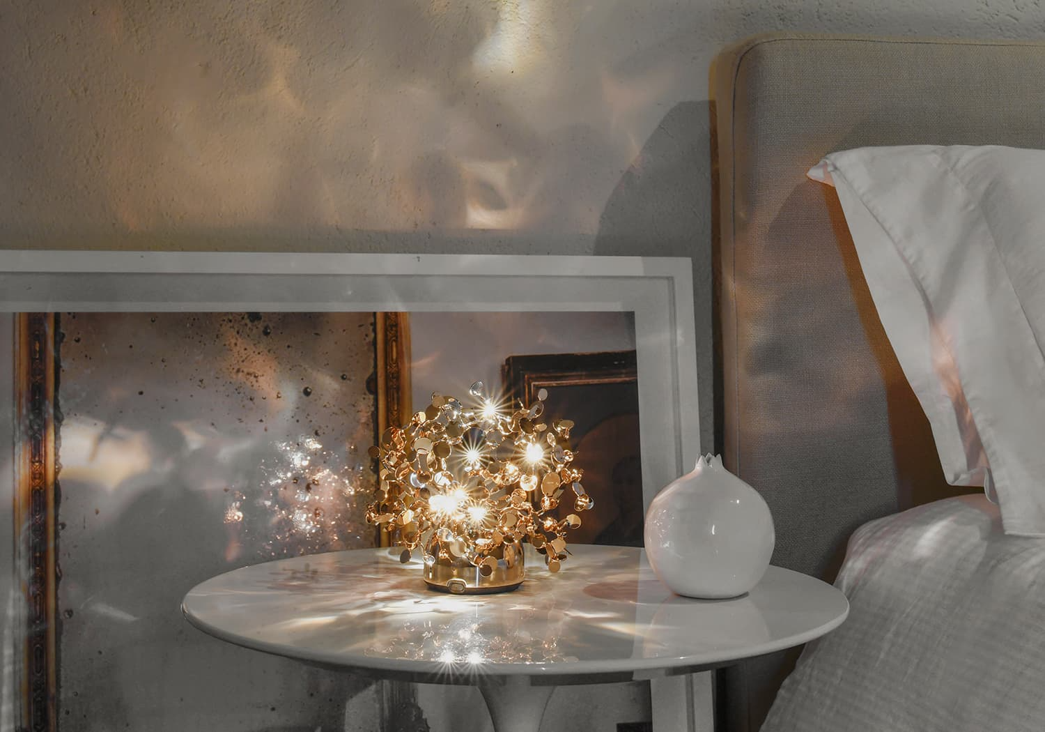 Terzani - Argent, Mon Bijou tafelamp - KOOT