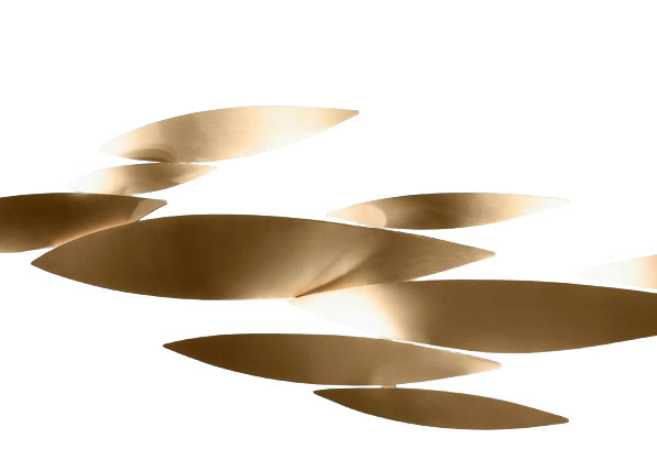 Terzani - I Lucci Argentati klein linear kroonluchter - KOOT