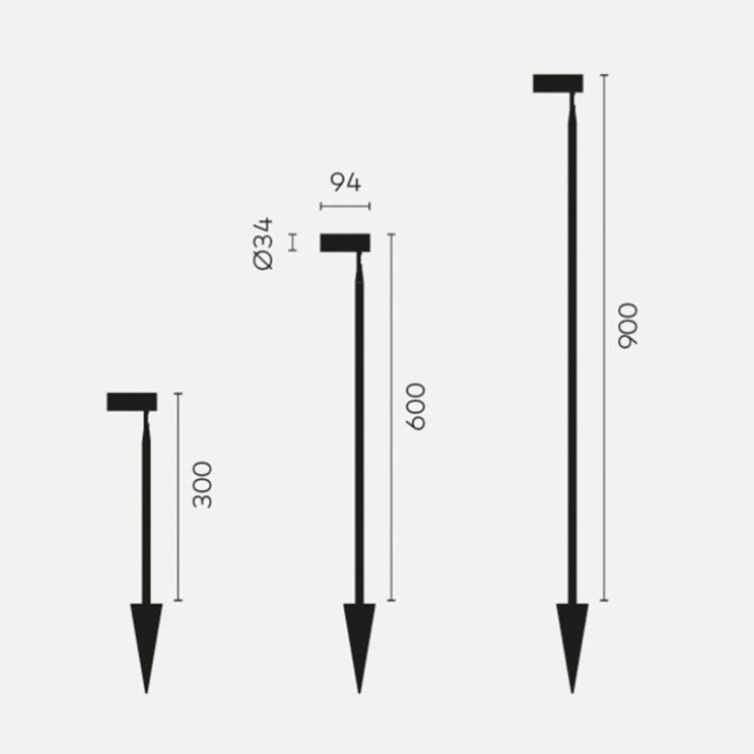 Kreon - Vergo Zwart Vloerlamp