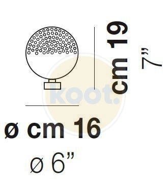 Vistosi - Bolle Tafellamp - KOOT