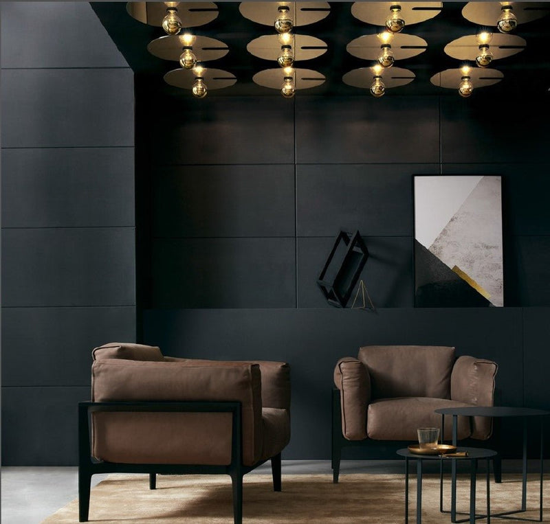 Wever & Ducre - Mirro 1.0 Plafondlamp zwart - KOOT