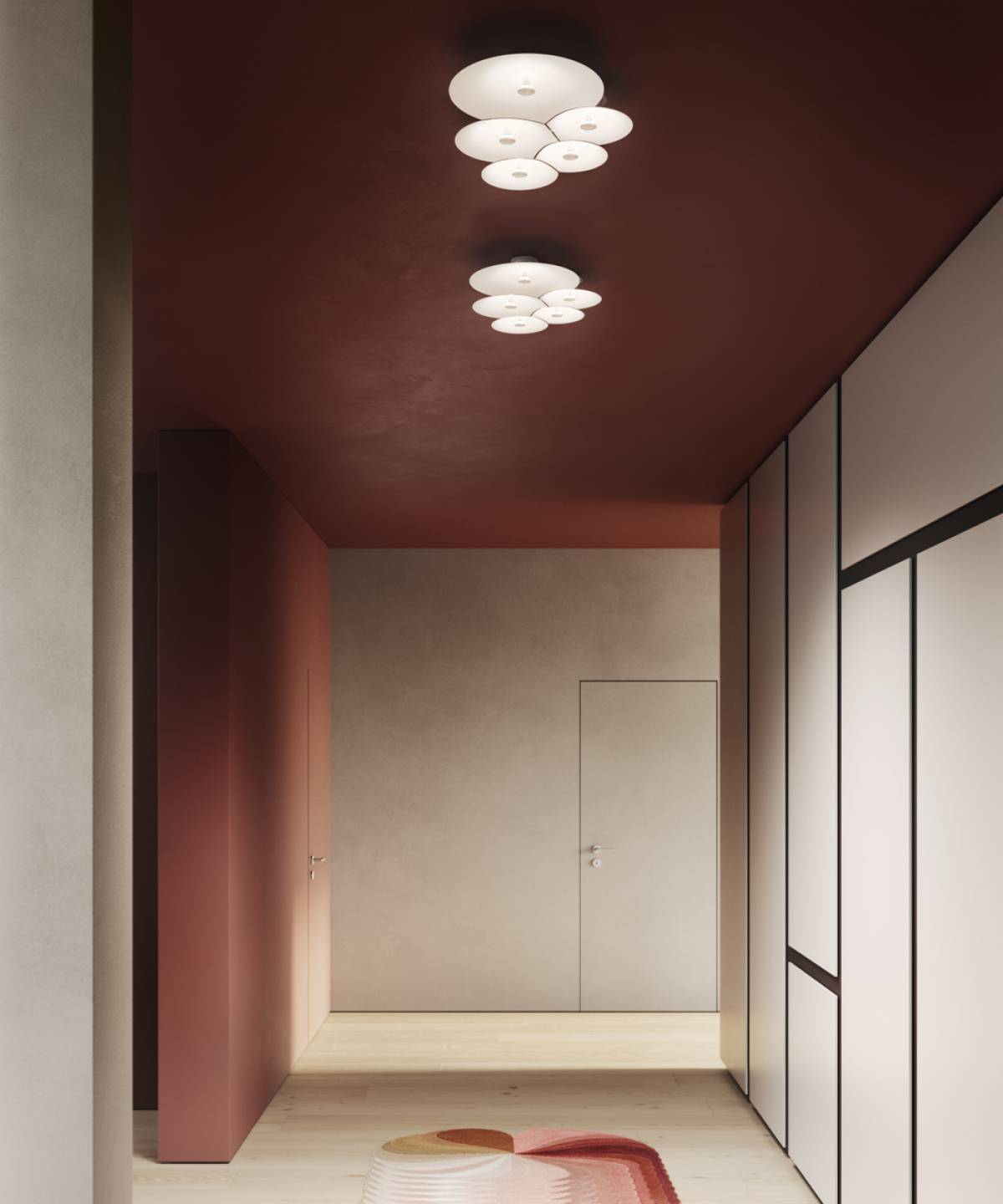 Luceplan - Bulbullia D95 wandlamp/plafondlamp - KOOT