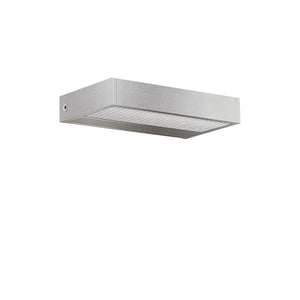 Serien - SML Wall 150 wandlamp zilver / raster - KOOT