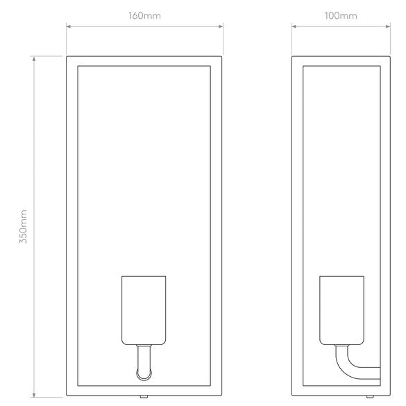 Astro - Messina 160 II wandlamp - KOOT