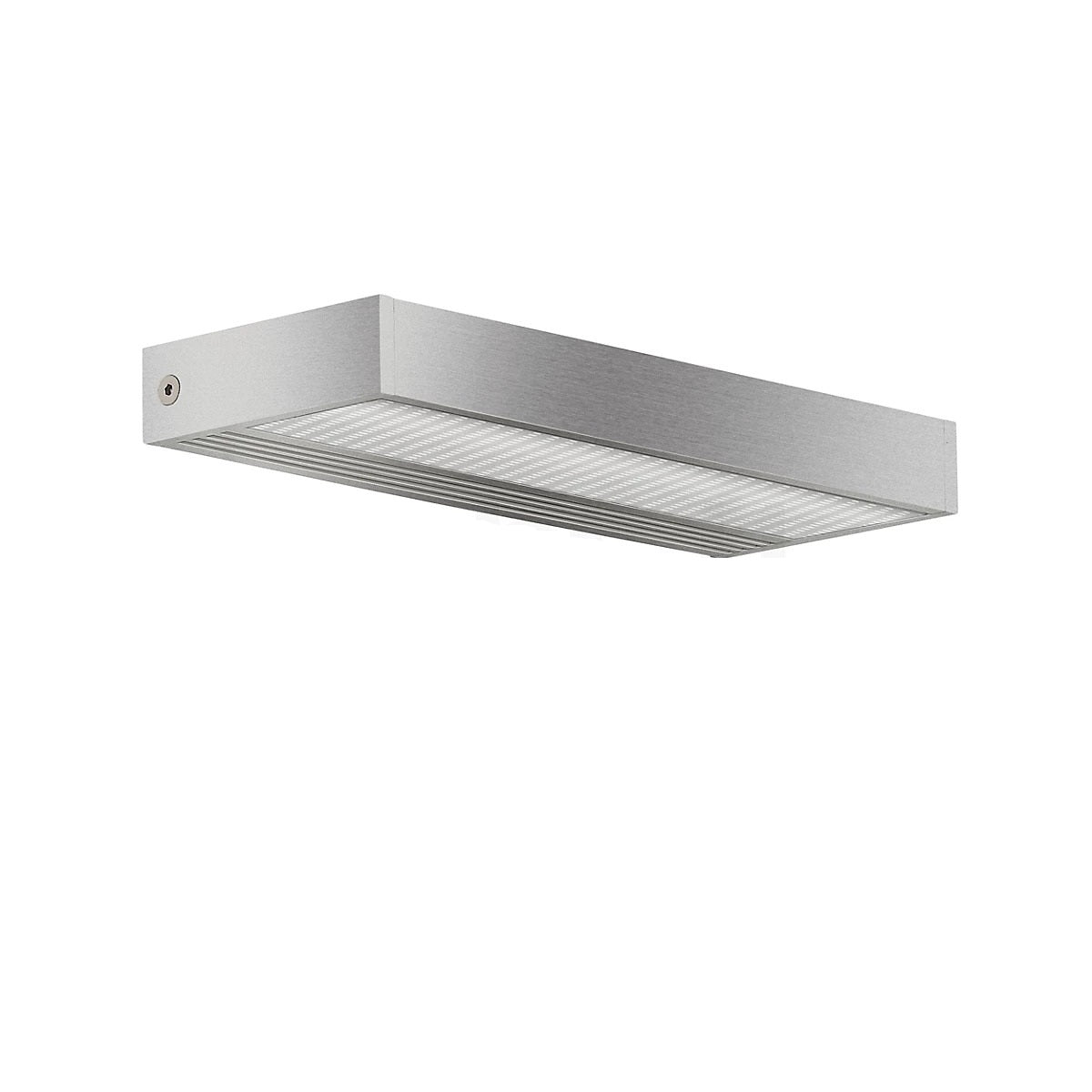 Serien - SML Wall 220 wandlamp zilver / raster - KOOT