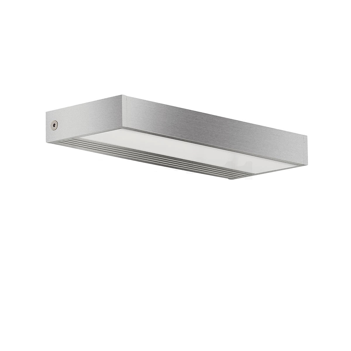 Serien - SML Wall 220 wandlamp zilver / raster - KOOT