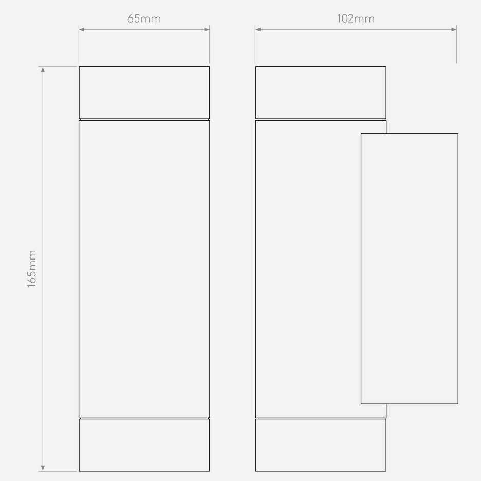 Astro - Dartmouth Twin GU10 Wandlamp - KOOT