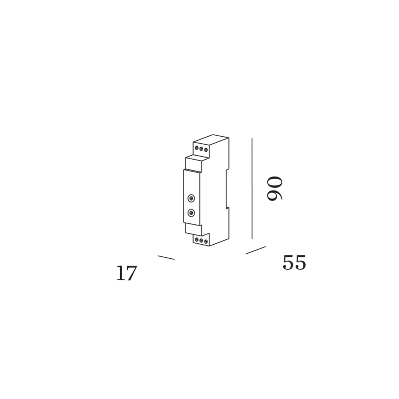 Wever & Ducre - Accessories Dimmer for Din-Rail wit - KOOT
