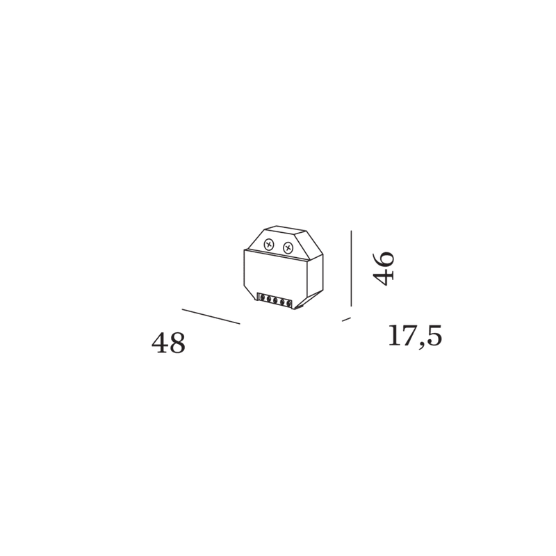 Wever & Ducre - Accessories Dimmer for switch. Leading/trailing edge - KOOT