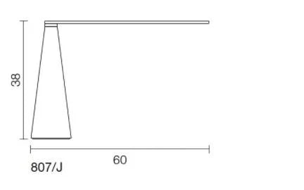 Martinelli Luce - Elica Tafellamp - KOOT