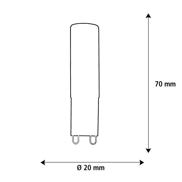 Segula - 55617 LED bulb 3.2 W G9 G - KOOT