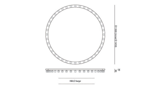 JSPR - Halo groot Hanglamp - KOOT