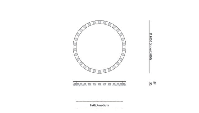 JSPR - Halo Medium single Hanglamp - KOOT