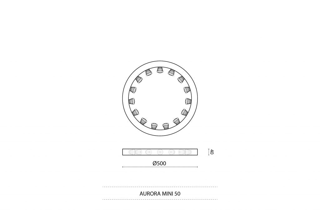 JSPR - Aurora Mini 50 hanglamp - KOOT