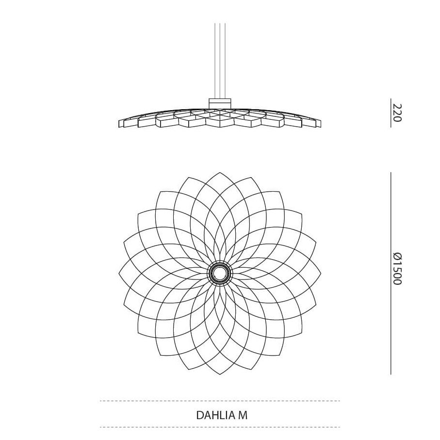 JSPR - Dahlia M hanglamp - KOOT