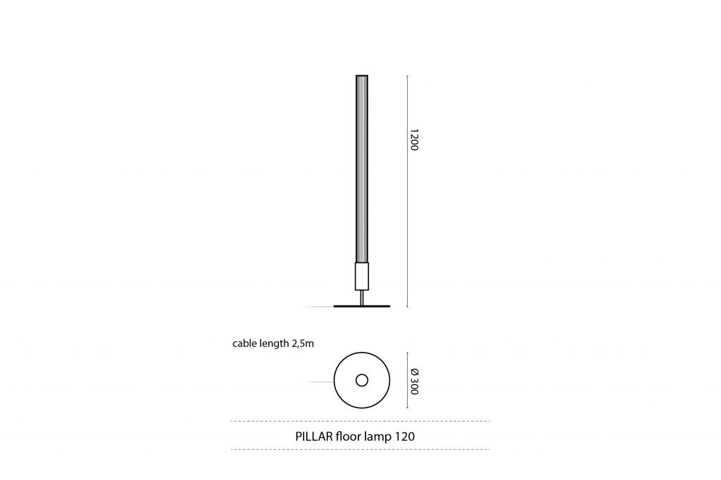 JSPR - Pillar vloerlamp - KOOT