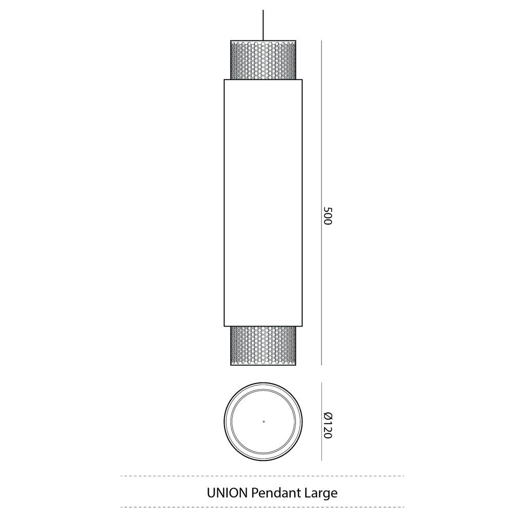 JSPR - Union hanglamp groot 2 - KOOT