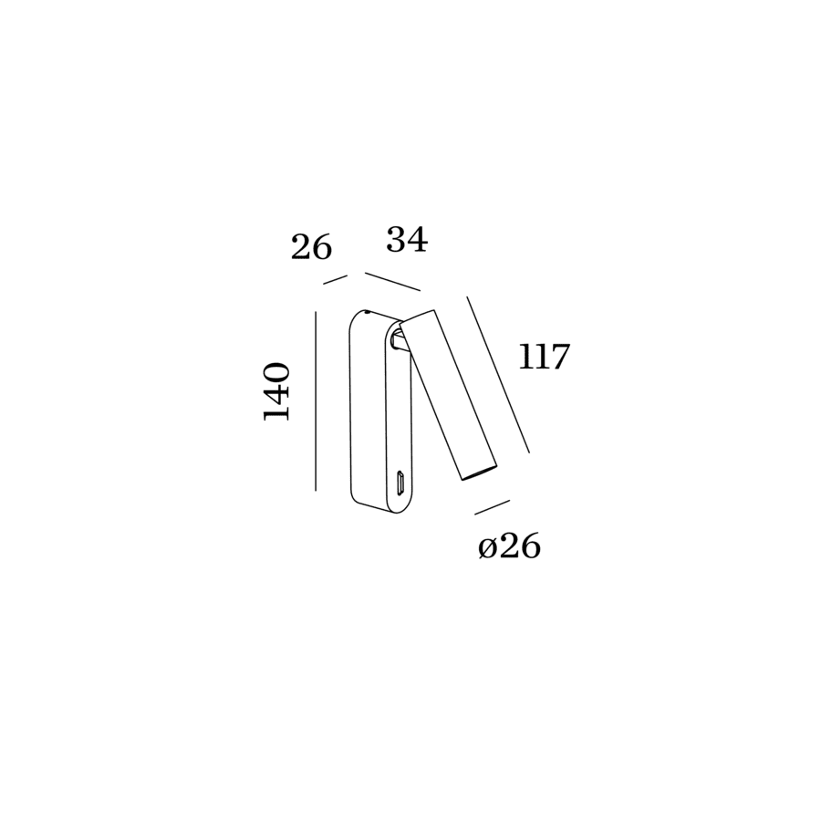 Wever & Ducre - Match Snooze Surf 1.0 LED Wandlamp - KOOT