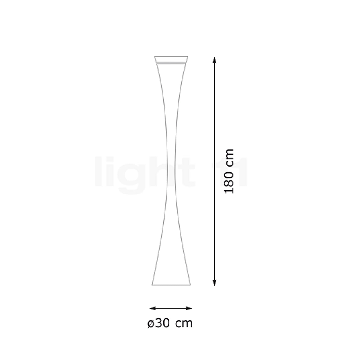 Martinelli Luce - Biconica Vloerlamp - KOOT