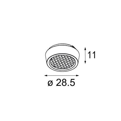 Modular - Honeycomb ø26 zwart - KOOT