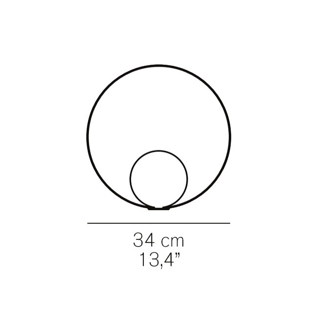 Oluce - Siro klein tafellamp - KOOT