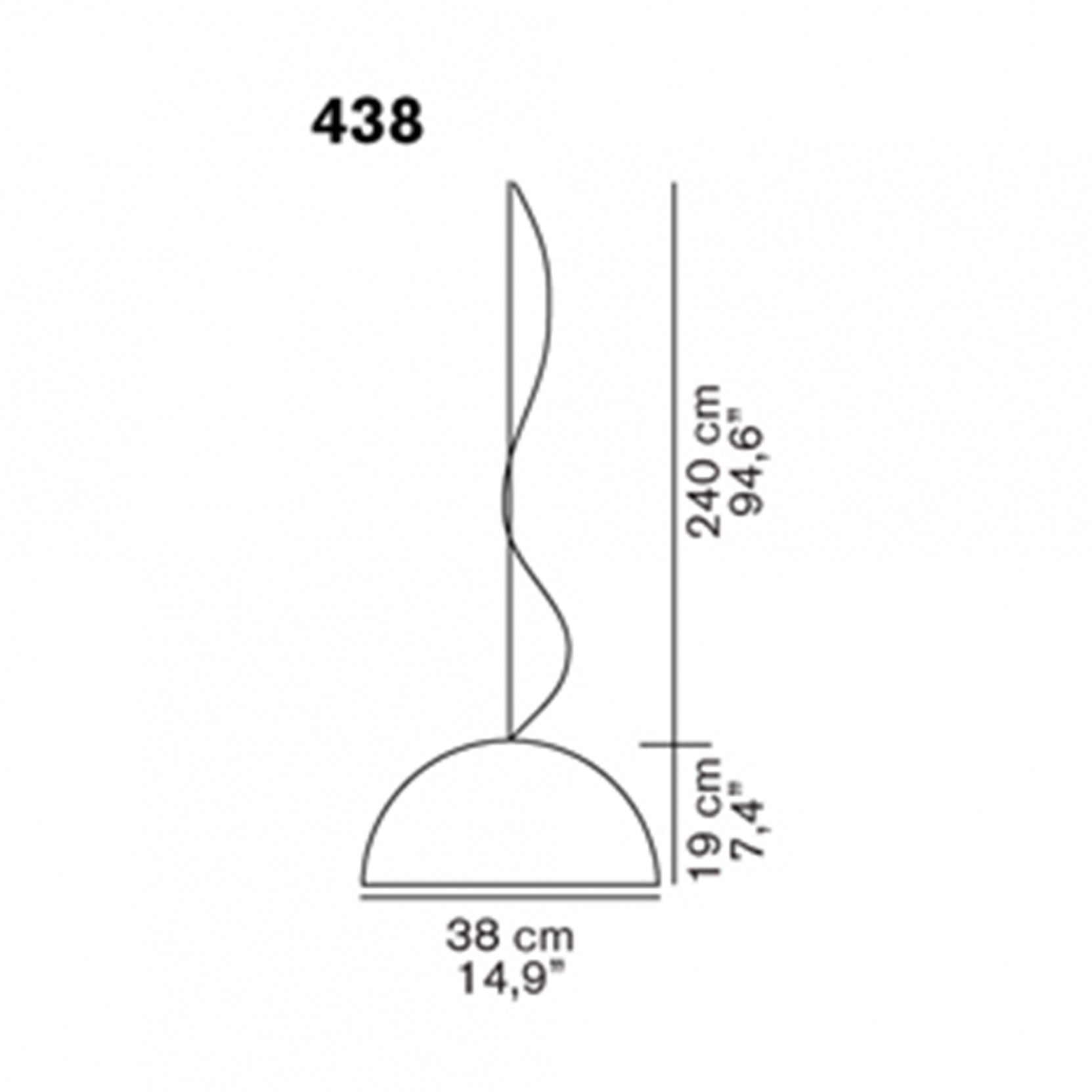 Oluce - Sonora 438 hanglamp glas - KOOT