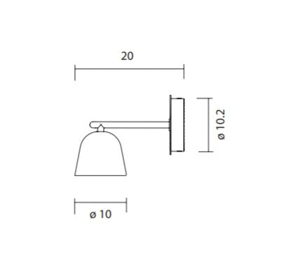 Parachilna - Lighto A Wandlamp - KOOT
