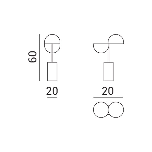 Penta - Elisabeth Klein Tafellamp - KOOT