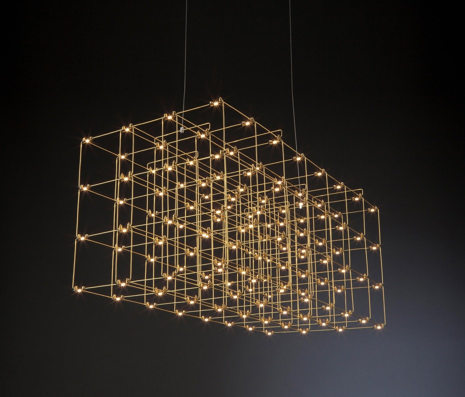Quasar - Cosmos Square Triple Hanglamp - KOOT