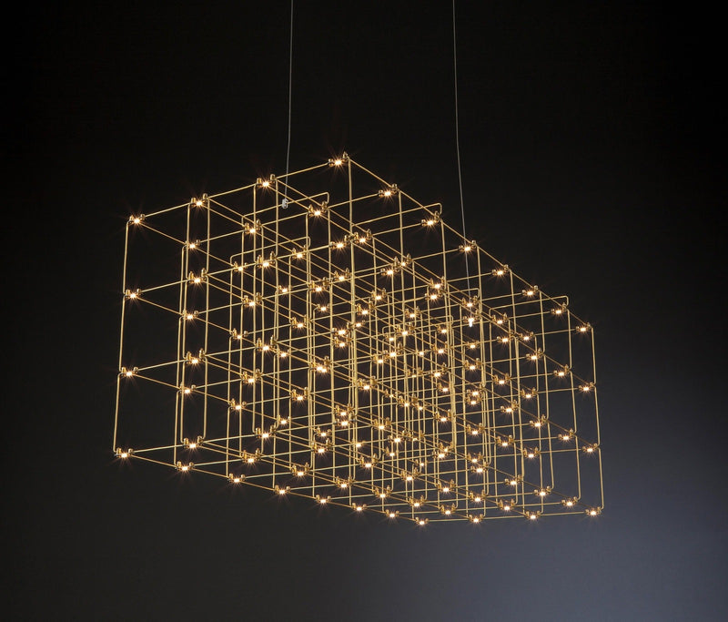 Quasar - Cosmos Square Triple Hanglamp - KOOT