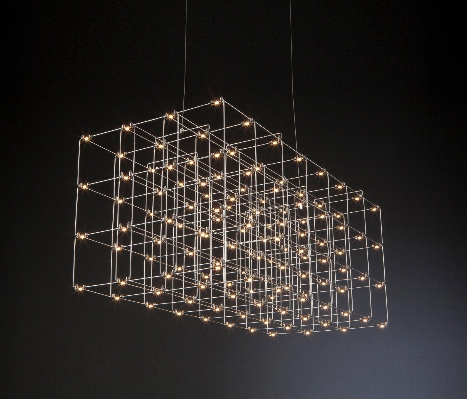 Quasar - Cosmos Square Triple Hanglamp - KOOT