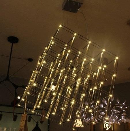 Quasar - Cosmos Square Triple Hanglamp - KOOT