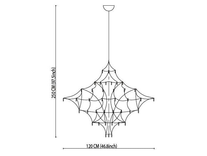 Quasar - Mira 120 LED dimbaar Hanglamp - KOOT