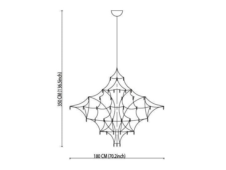 Quasar - Mira 180 LED dimbaar Hanglamp - KOOT