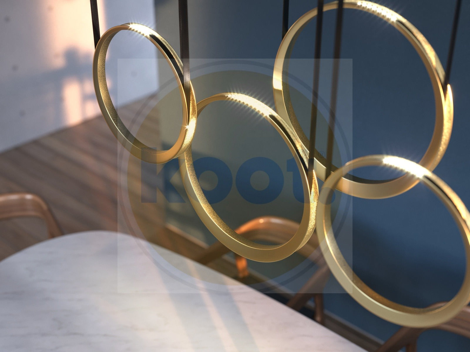 Quasar - Moonlight double 40-50 Hanglamp - KOOT