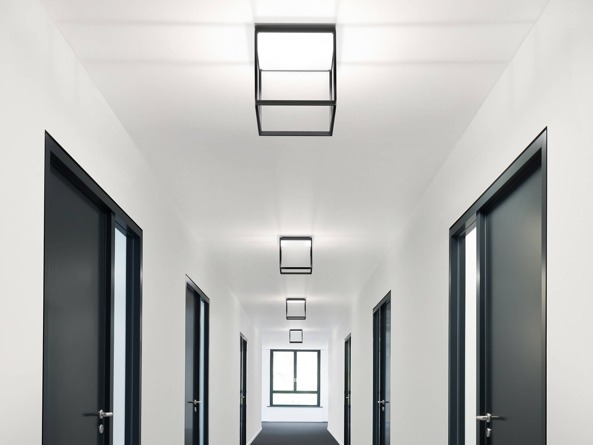 Serien - REFLEX Ceiling M 150 plafondlamp wit - KOOT