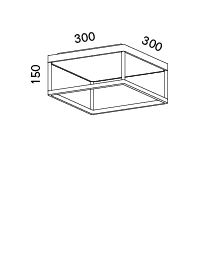 Serien - REFLEX Ceiling M 150 plafondlamp wit - KOOT