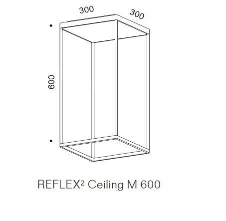 Serien - REFLEX Ceiling M Reflektor plafondlamp - KOOT